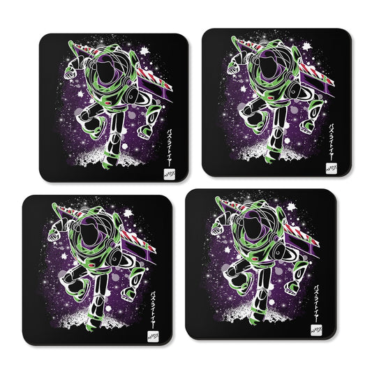 The Toy Space Ranger - Coasters