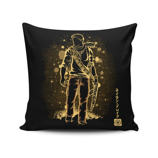 The Treasure Hunter - Throw Pillow