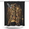 The Tree and Raccoon - Shower Curtain