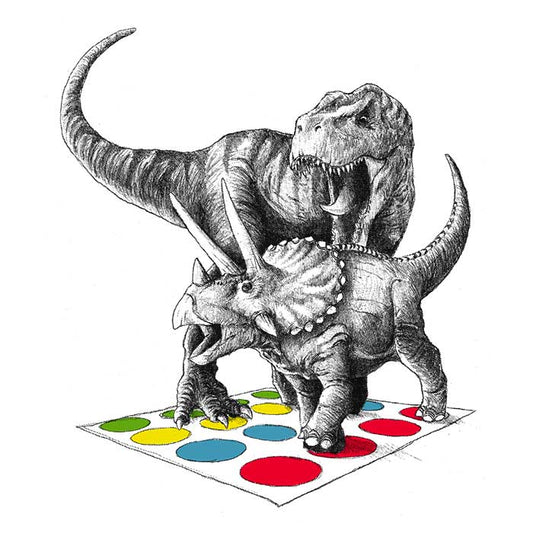 The Ultimate Dino Battle - Long Sleeve T-Shirt