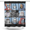 The Villain Bunch - Shower Curtain