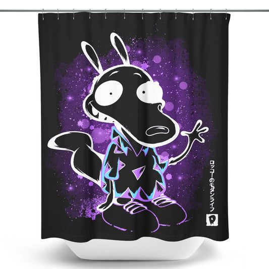 The Wallaby - Shower Curtain