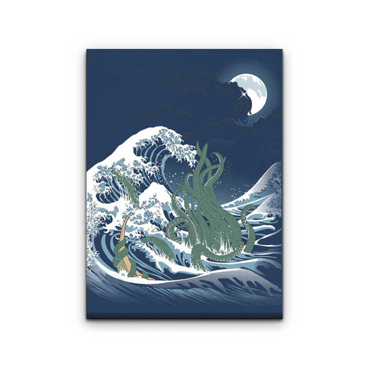 The Wave of R'lyeh - Canvas Print