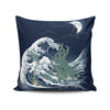 The Wave of R'lyeh - Throw Pillow