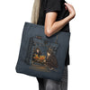 The Witch in the Fireplace - Tote Bag