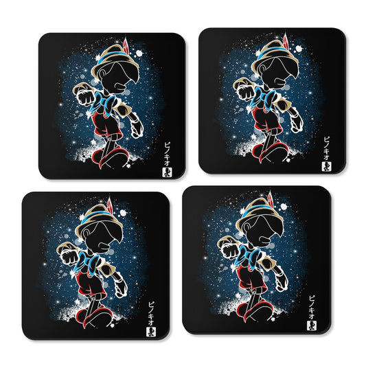 The Wooden Boy - Coasters