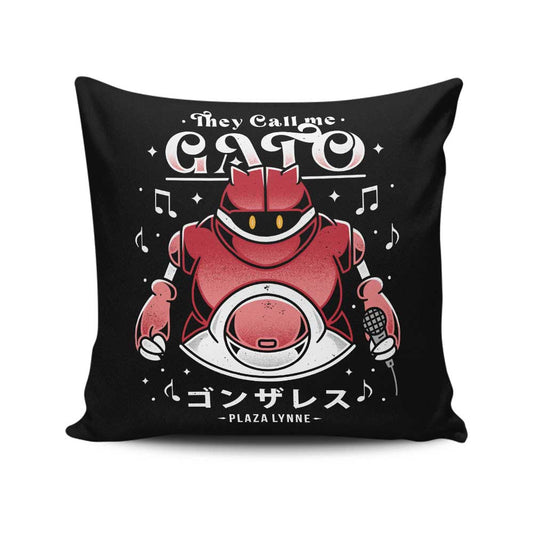 They Call Me Gato - Throw Pillow