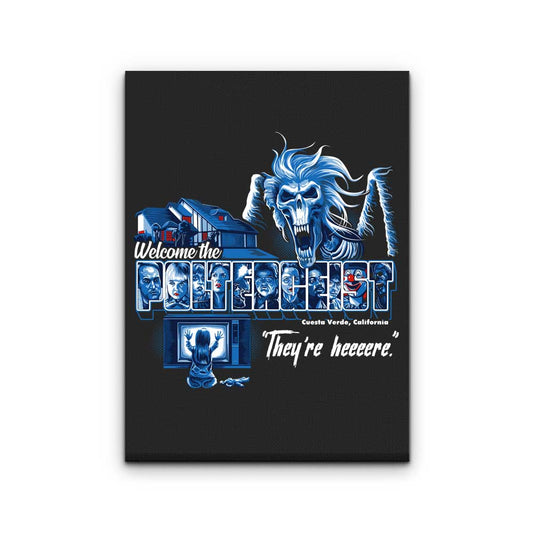 They're Here - Canvas Print