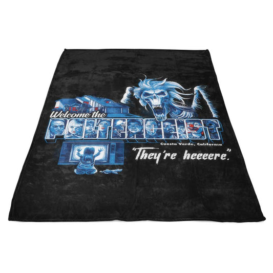 They're Here - Fleece Blanket