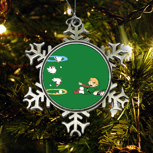 Thinking With Chickens - Ornament