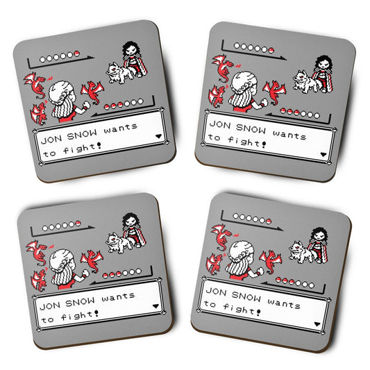 Throne Battle - Coasters