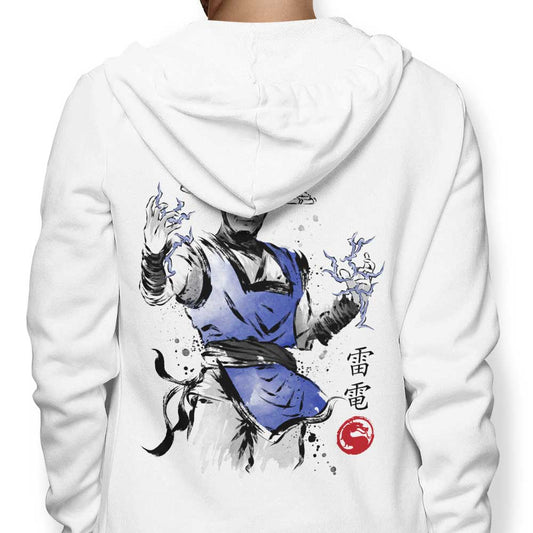 Thunder God Sumi-e - Hoodie