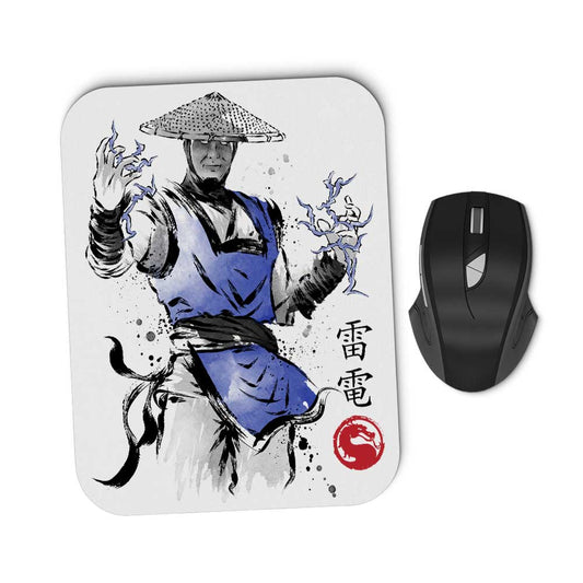 Thunder God Sumi-e - Mousepad
