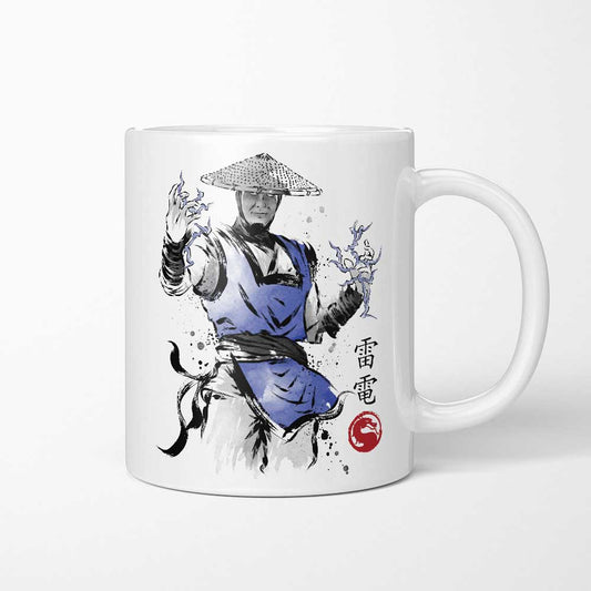 Thunder God Sumi-e - Mug