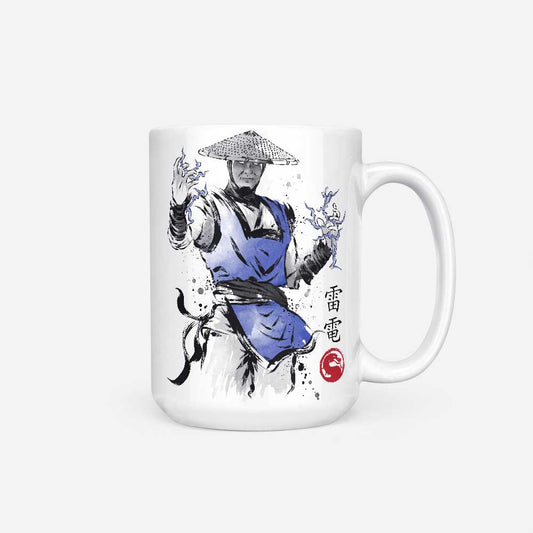 Thunder God Sumi-e - Mug