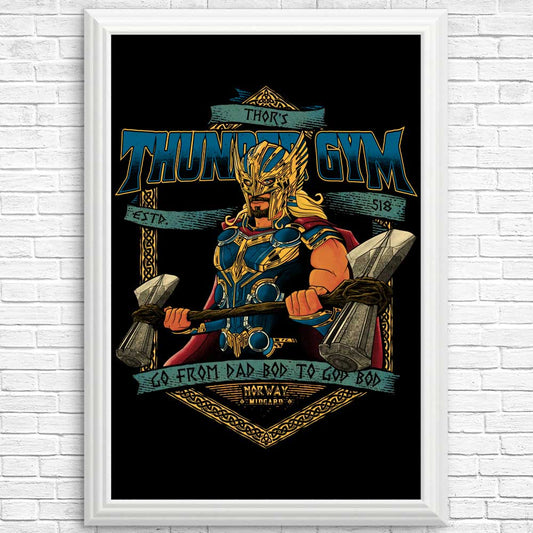 Thunder Gym - Posters & Prints