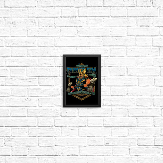 Thunder Gym - Posters & Prints