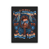 Thunder World Tour - Canvas Print