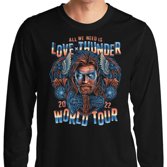 Thunder World Tour - Long Sleeve T-Shirt
