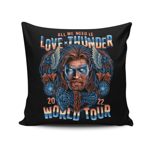 Thunder World Tour - Throw Pillow