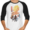 Tidus Ukiyo-e - 3/4 Sleeve Raglan T-Shirt