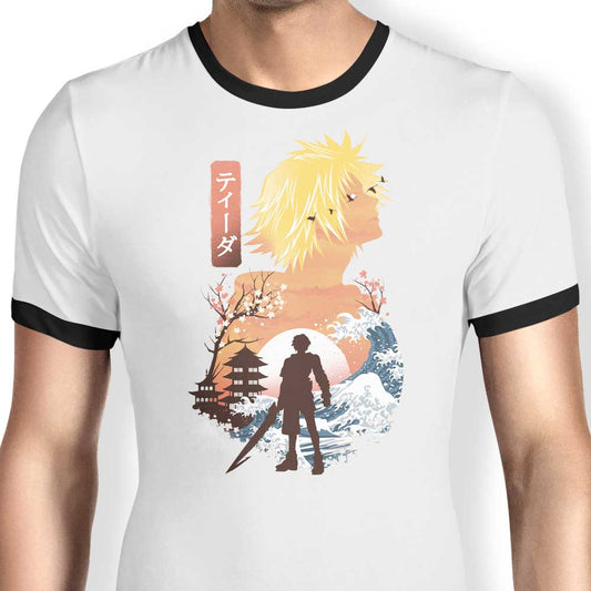 Tidus Ukiyo-e - Ringer T-Shirt