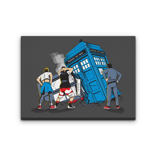 Time Crash - Canvas Print