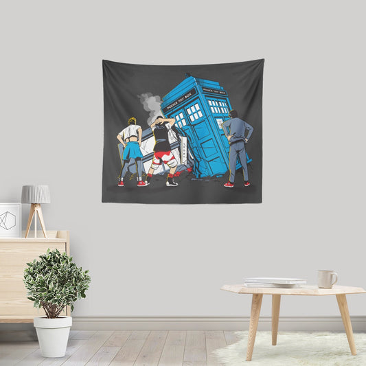 Time Crash - Wall Tapestry