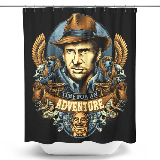 Time for an Adventure - Shower Curtain