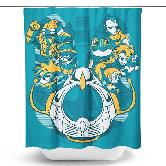 Time Force - Shower Curtain