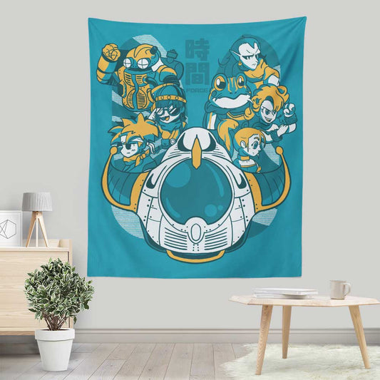 Time Force - Wall Tapestry