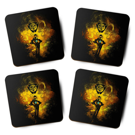 Time Jumper Art - Coasters