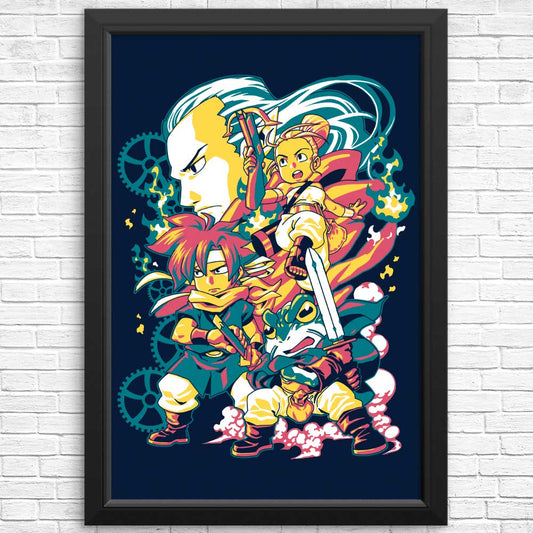 Time Traveling Warriors - Posters & Prints