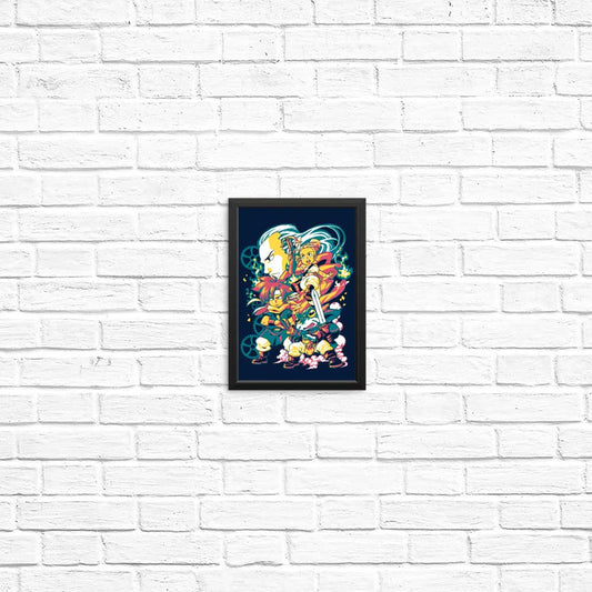 Time Traveling Warriors - Posters & Prints