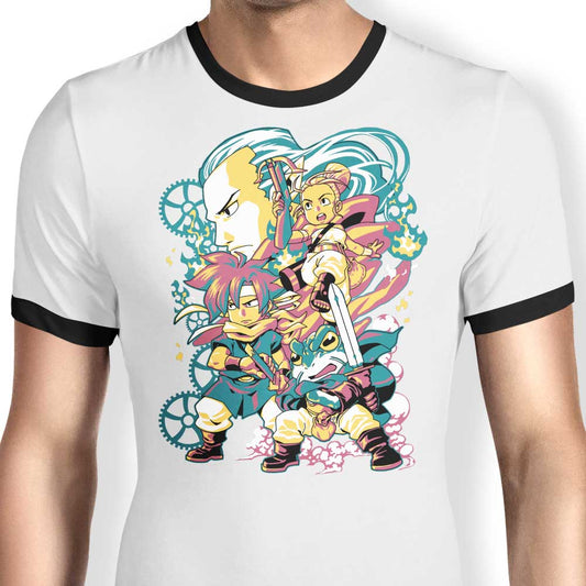 Time Traveling Warriors - Ringer T-Shirt