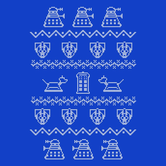 Timey Wimey Sweater - Fleece Blanket