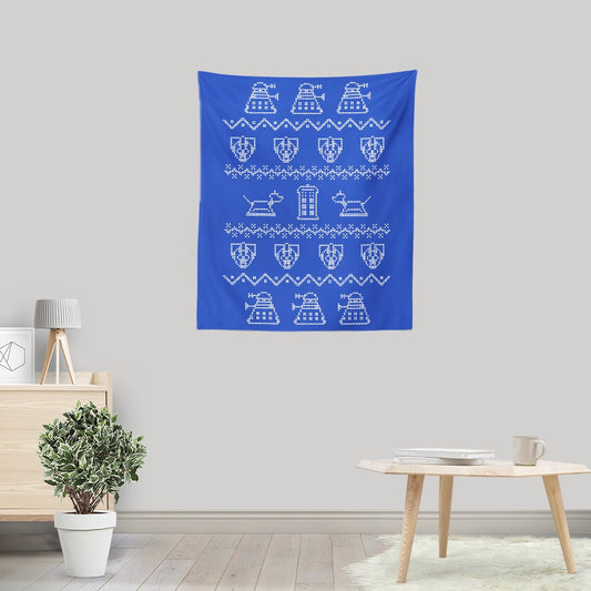 Timey Wimey Sweater - Wall Tapestry