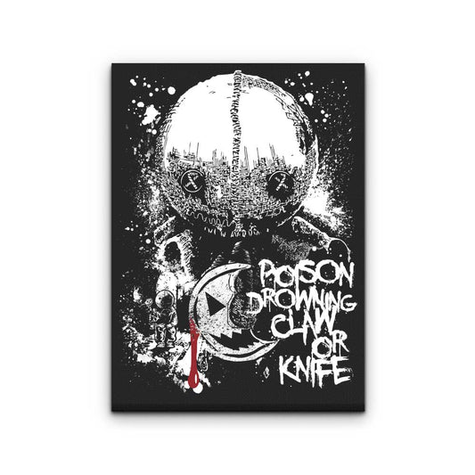 To Take a Life - Canvas Print