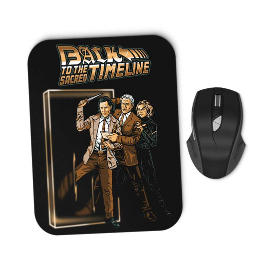 To the Sacred Timeline - Mousepad