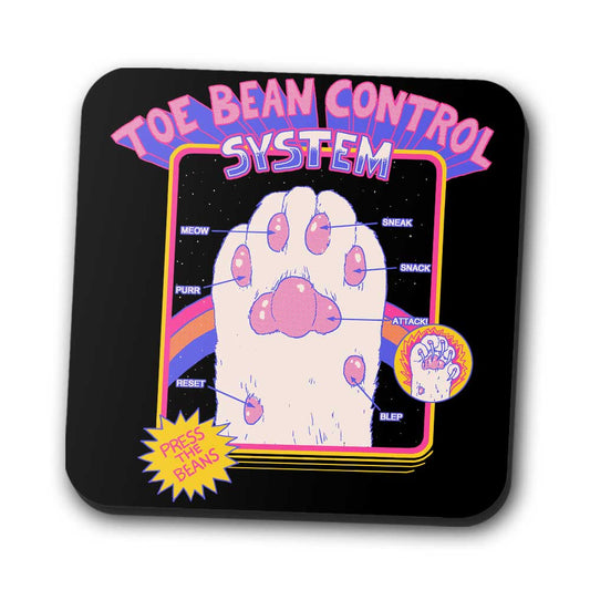 Toe Bean Control System - Coasters