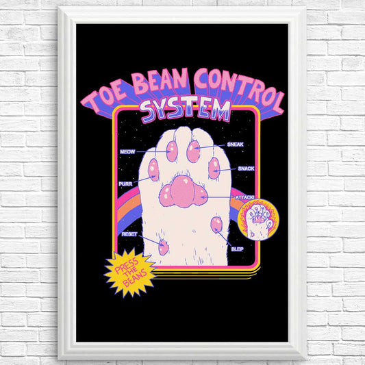 Toe Bean Control System - Posters & Prints