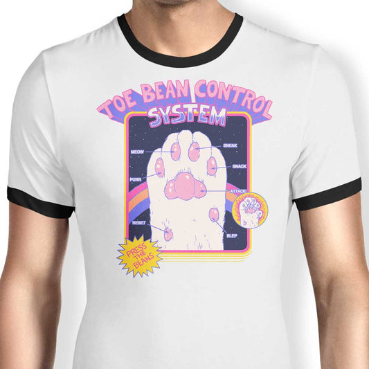 Toe Bean Control System - Ringer T-Shirt