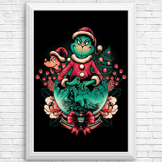 Too Grumpy for Christmas - Posters & Prints