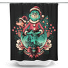 Too Grumpy for Christmas - Shower Curtain