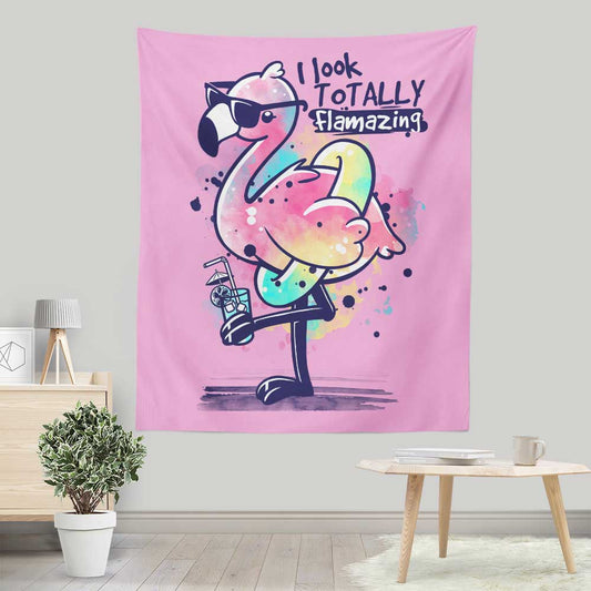 Totally Flamazing - Wall Tapestry