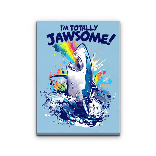 Totally Jawsome - Canvas Print