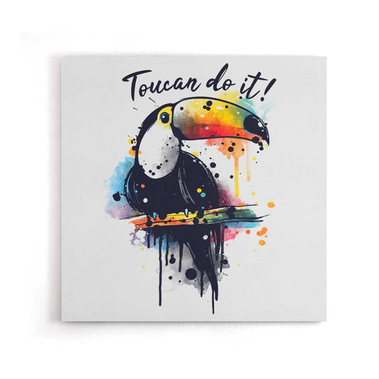 Toucan Do It - Canvas Print