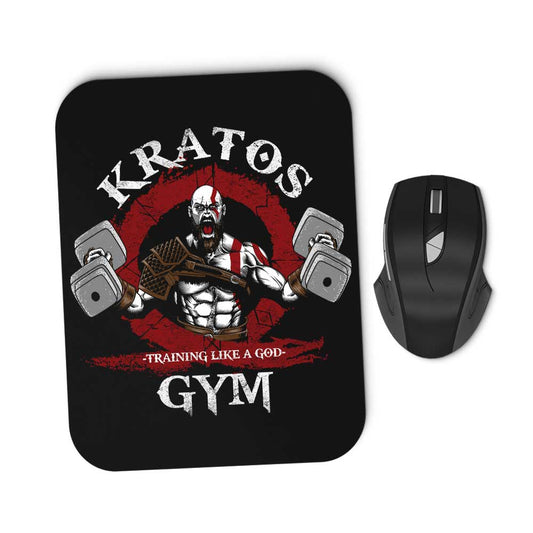 Training Like a God - Mousepad