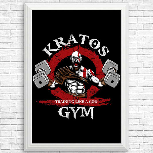 Training Like a God - Posters & Prints