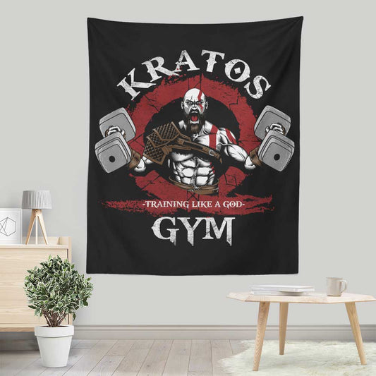Training Like a God - Wall Tapestry